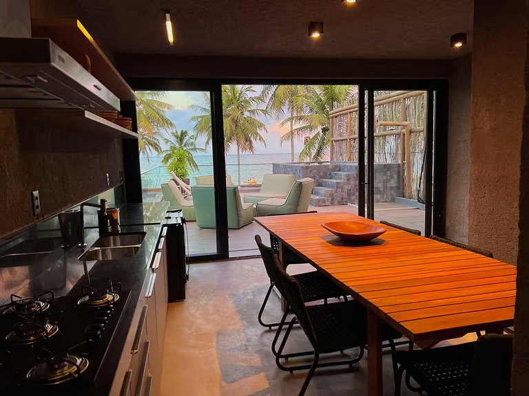 Casa frente-mar em Barra de Camaragibe