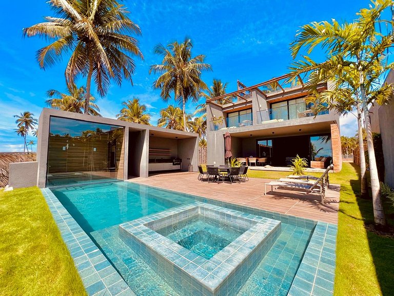 Casa frente-mar em Barra de Camaragibe