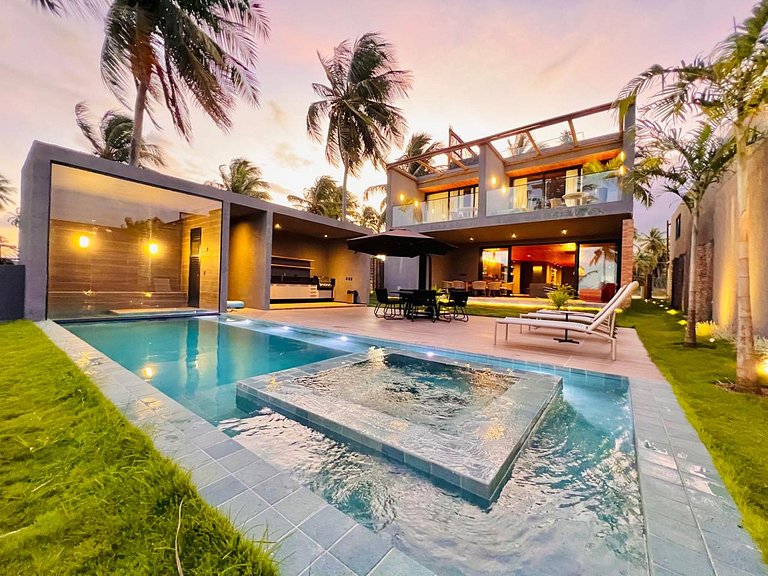 Casa frente-mar em Barra de Camaragibe