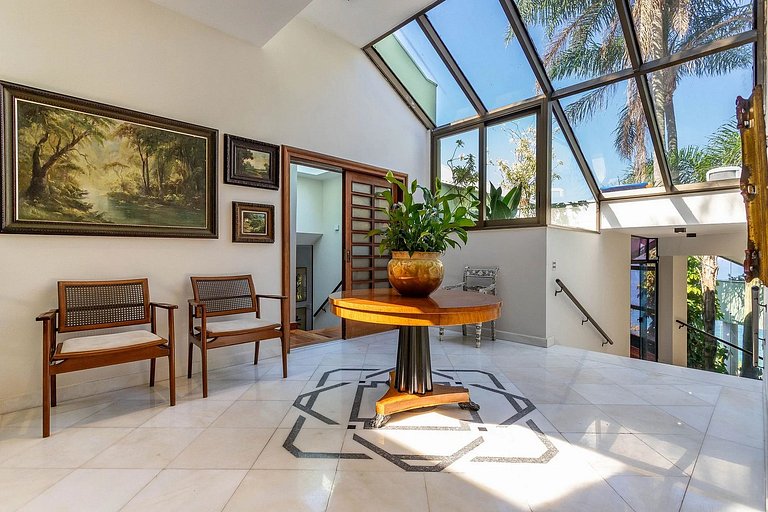 Villa con vista mare a São Conrado
