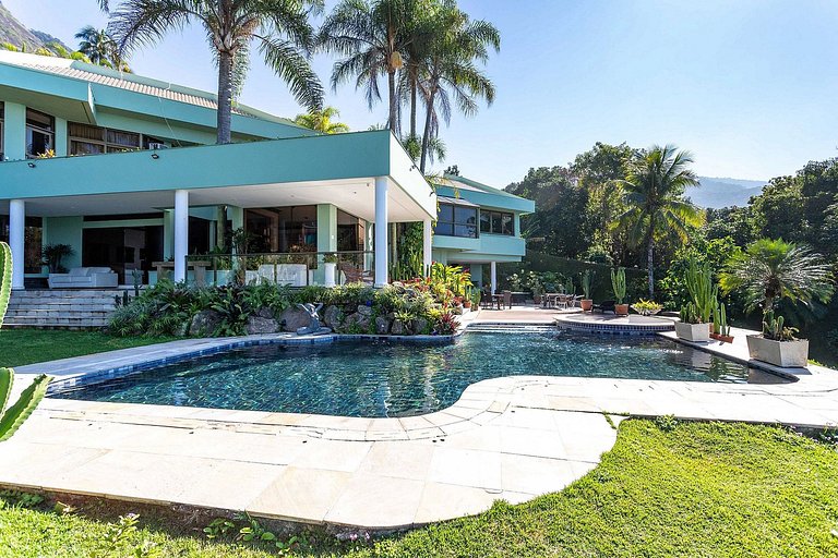 Villa avec vue sur la mer à São Conrado