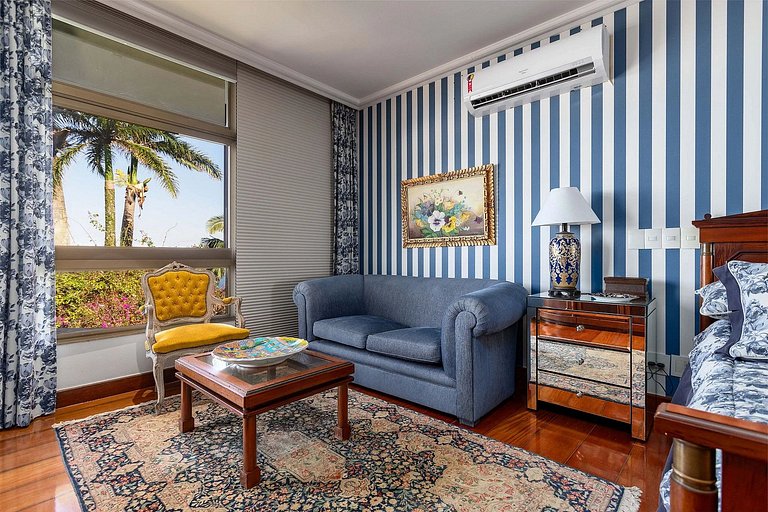 Villa con vista mare a São Conrado