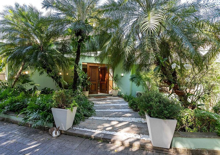 Villa con vista mare a São Conrado