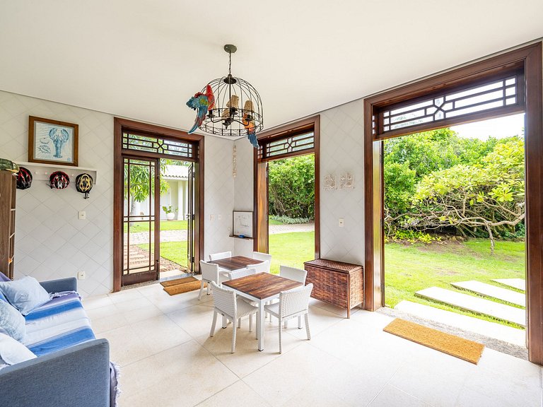 Villa frente mar em Praia do Forte