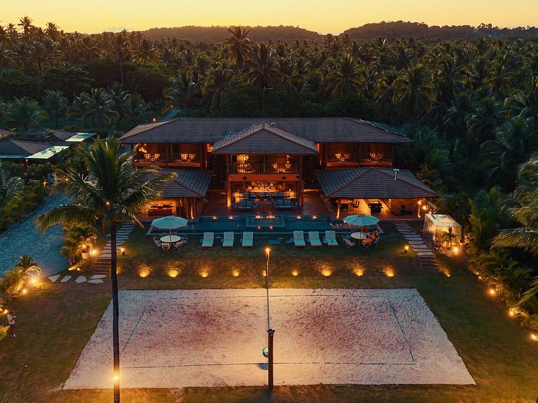 Beachfront Villa in Morro de SP