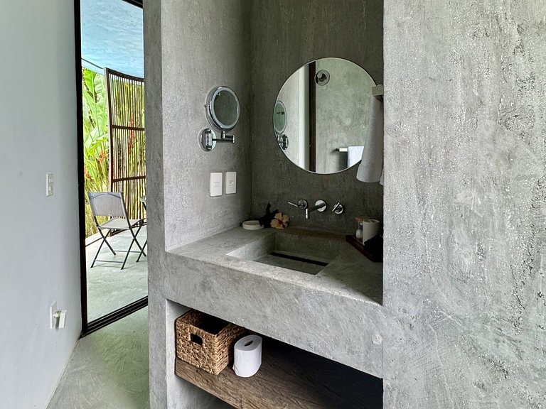 House designed by Niemeyer in Boipeba
