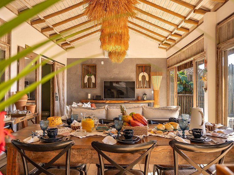 Encantadora casa con piscina en Trancoso
