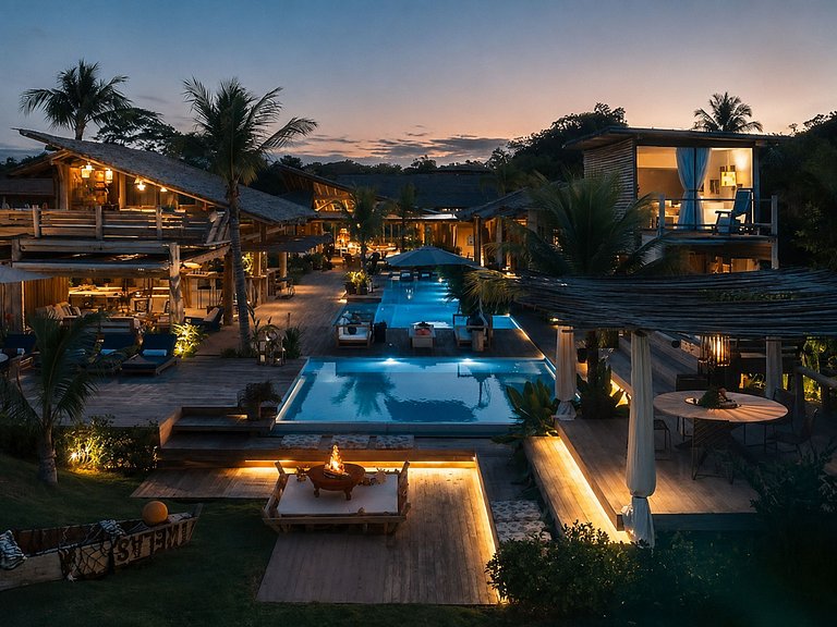 Charmosa villa de 7 suítes em Trancoso - Trc123