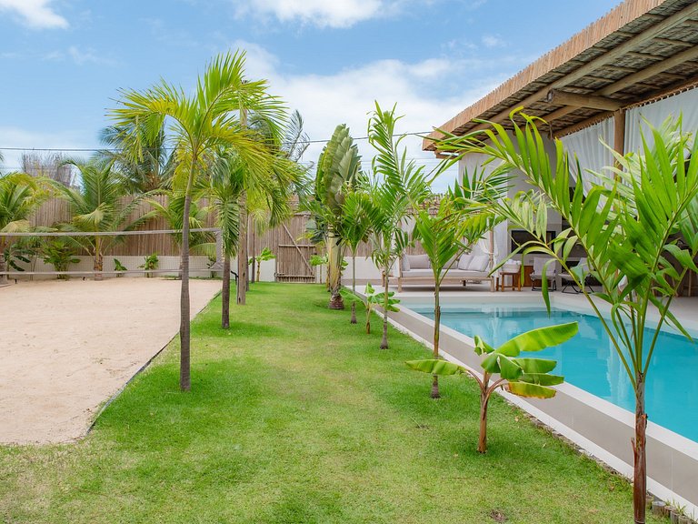 Charmosa casa com piscina em Vila Tatajuba - Cea021