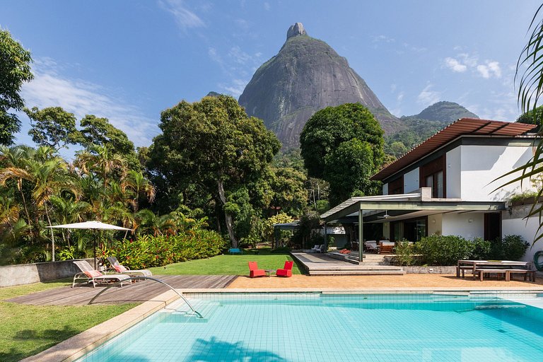 Maison avec vue magnifique à São Conrado - Sco018