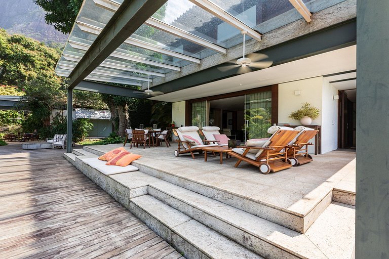 Maison avec vue magnifique à São Conrado - Sco018