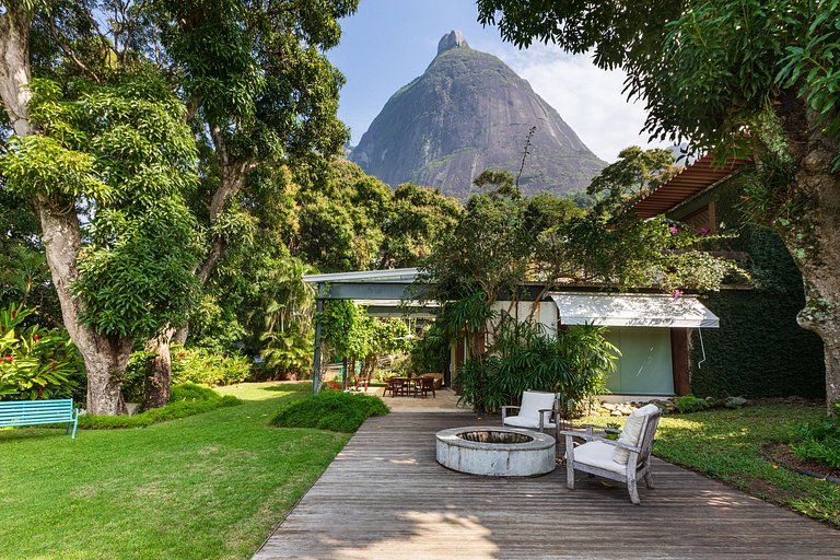 House with beautiful view in São Conrado - Sco018