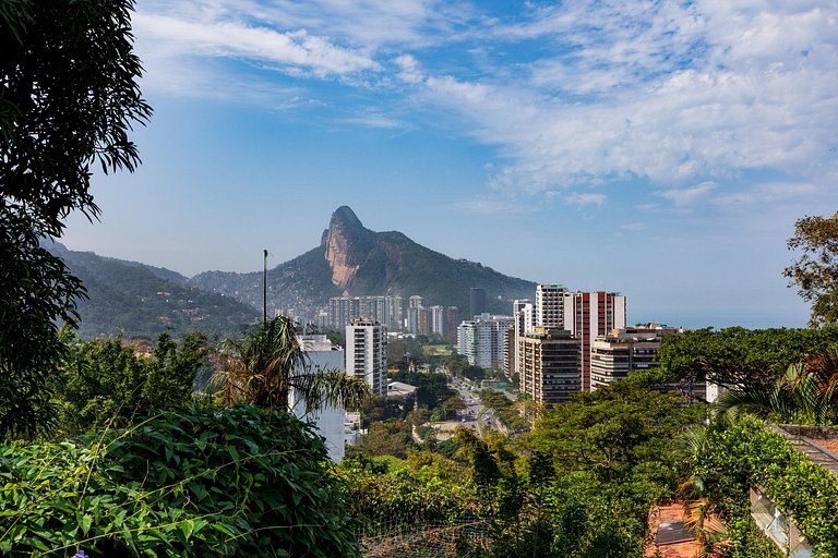House with beautiful view in São Conrado - Sco018