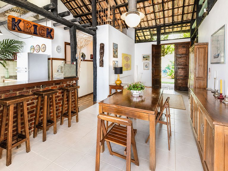 Casa en lo alto de colina en Angra dos Reis