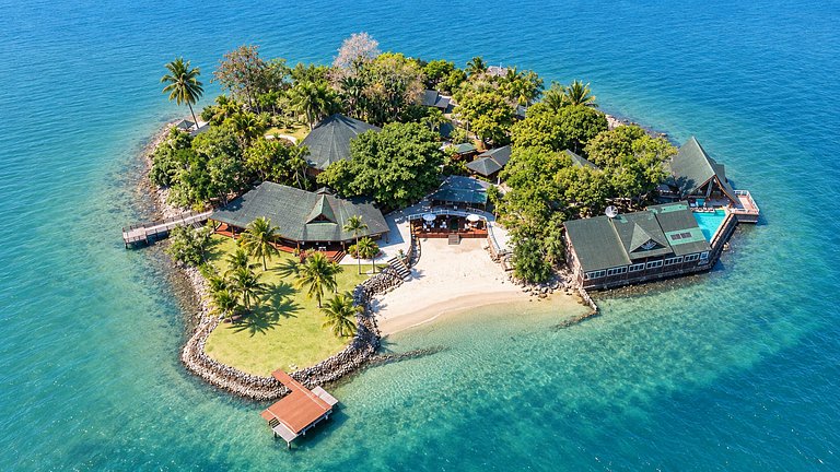 Linda isla privada en Angra dos Reis