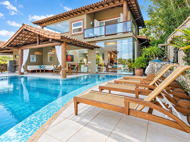 Maison de maître de 6 chambres avec piscine