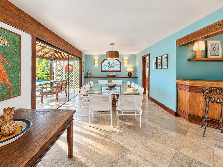Fantástica villa beira-mar em Búzios