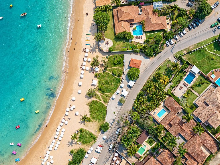Fantástica villa beira-mar em Búzios