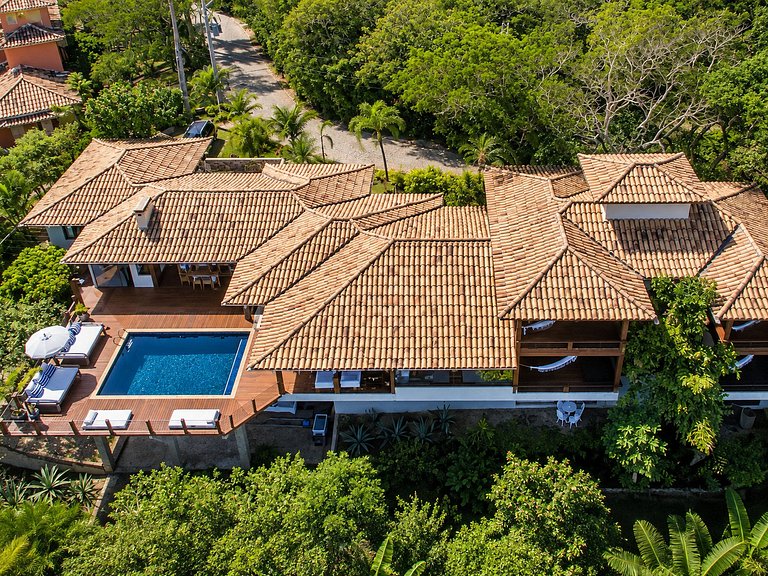 Casa con vista al mar en Geribá, Búzios