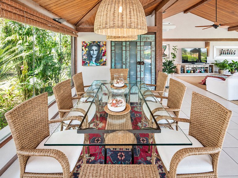 Casa con vista al mar en Geribá, Búzios