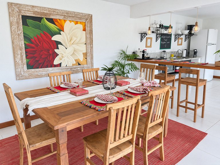 Casa con vista mare a Geribá, Búzios