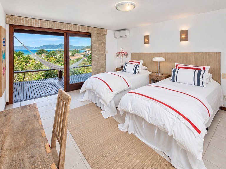 Maison avec vue sur la mer à Geribá, Búzios