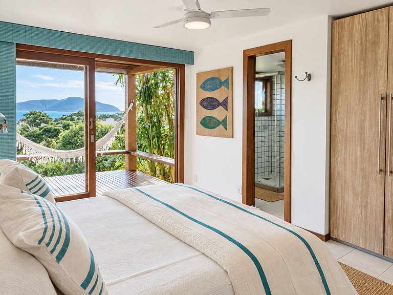 Casa con vista al mar en Geribá, Búzios
