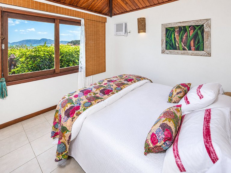 Casa com vista mar em Geribá, Búzios