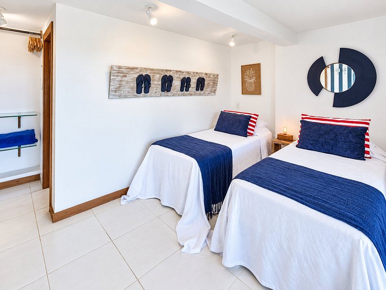 Casa com vista mar em Geribá, Búzios