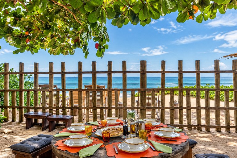 Casa frente al mar en Trancoso
