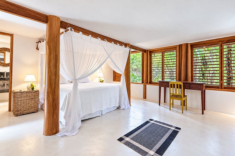 Casa frente al mar en Trancoso