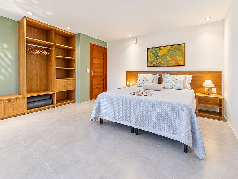 Casa à beira da Praia de Mamucabinha com piscina aquecida -