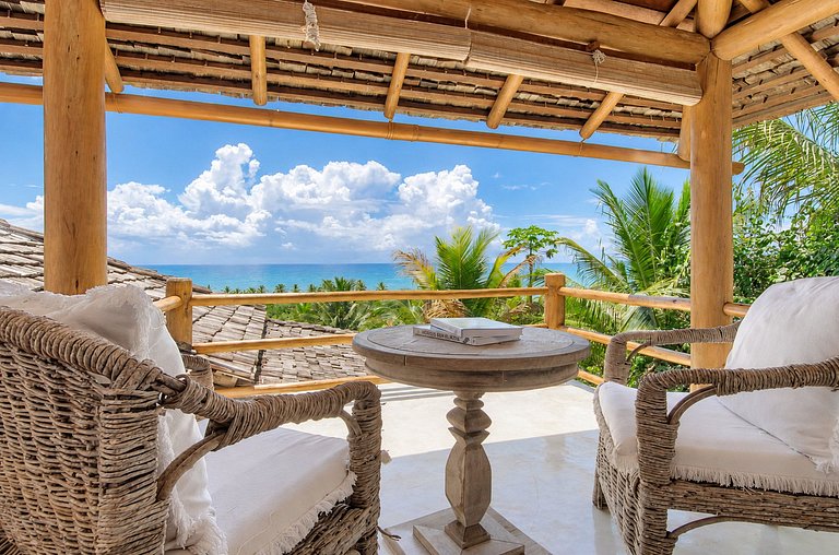 Villa com piscina e vista mar em Trancoso