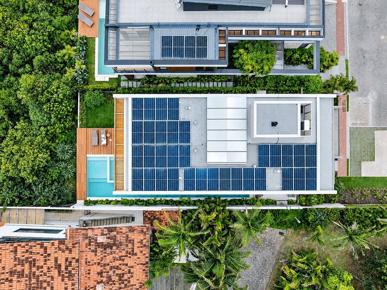 Villa pé na areia em Florianópolis