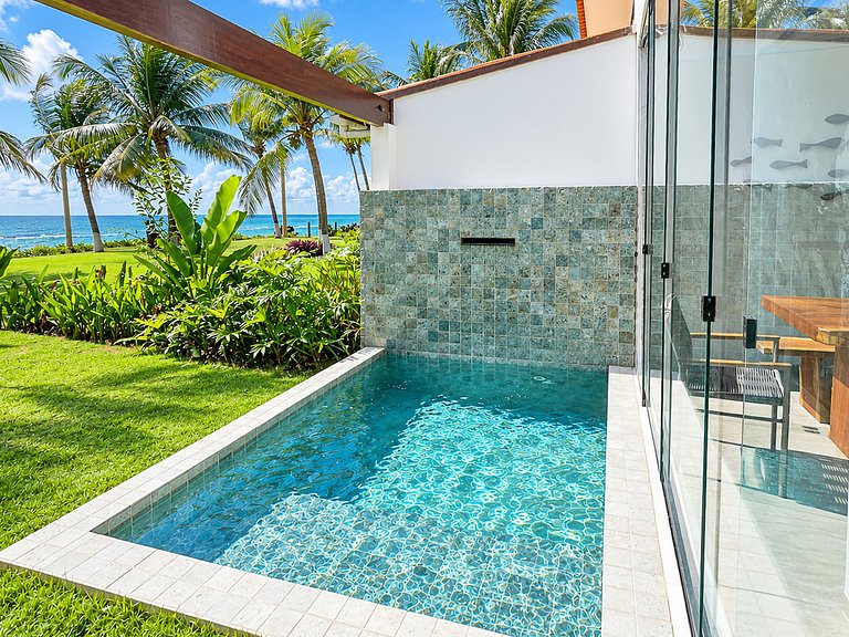 Superbe maison en bord de mer à Carneiros