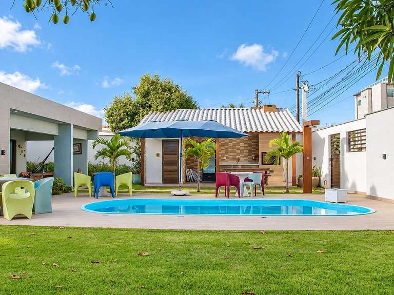 Affascinante casa con 7 suite a Carneiros