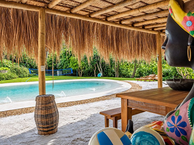 Linda casa com piscina na serra do Rio