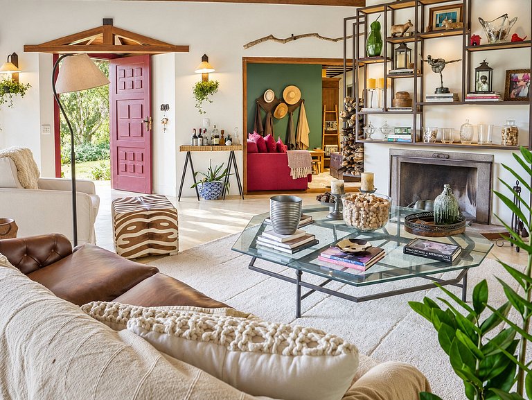 Bella casa con piscina a Serra do Rio