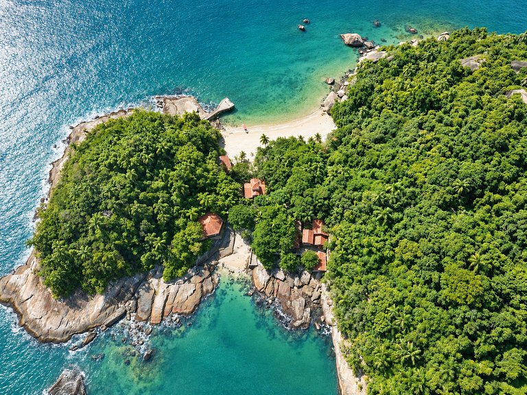 Isola paradisiaca ad Angra dos Reis