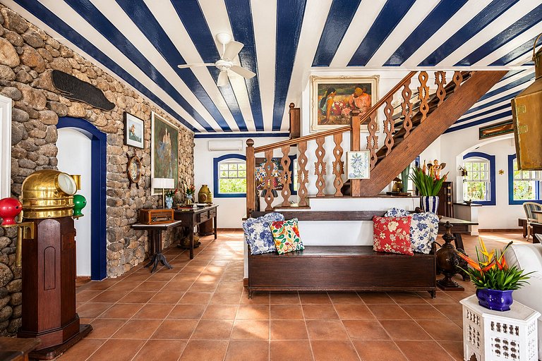 Villa y loft junto al mar en Paraty