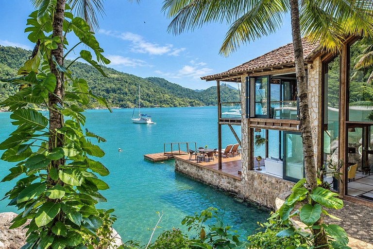 Villa et loft en bord de mer à Paraty