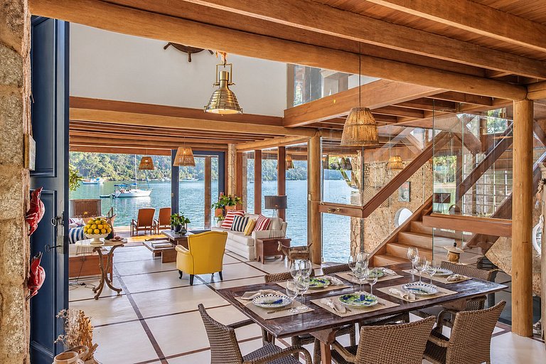 Villa et loft en bord de mer à Paraty