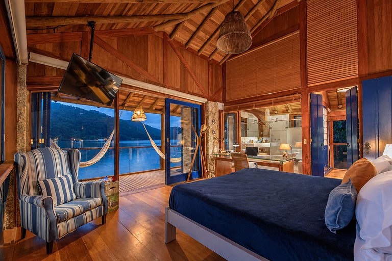 Villa y loft junto al mar en Paraty