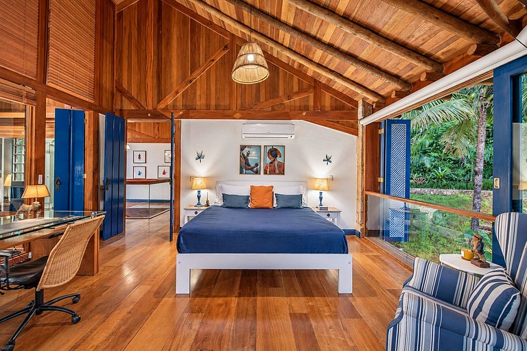 Villa et loft en bord de mer à Paraty