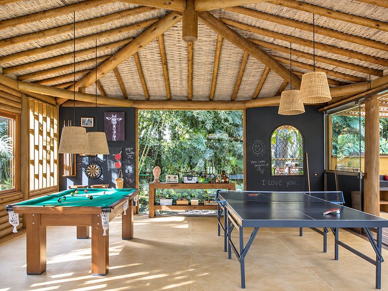 Casa con cascada en Petrópolis