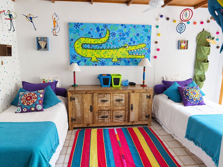 Casa con cascata a Petrópolis