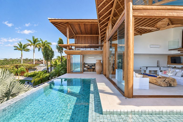 Grand luxury villa in Arraial D'ajuda