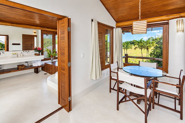 Luxuosa villa de 6 suítes em Trancoso