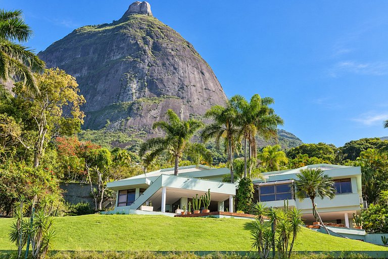 Villa con vista mare a São Conrado