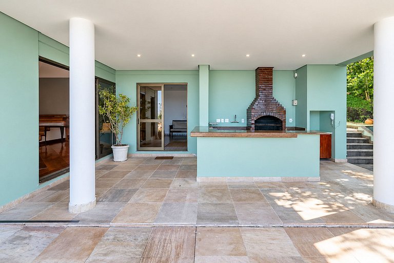 Villa con vista mare a São Conrado